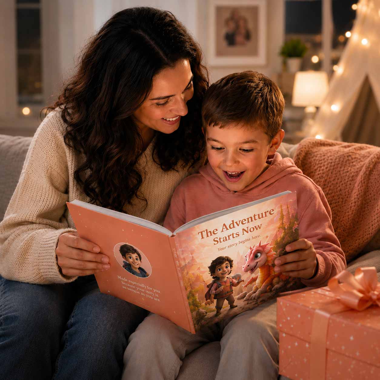 You give the book